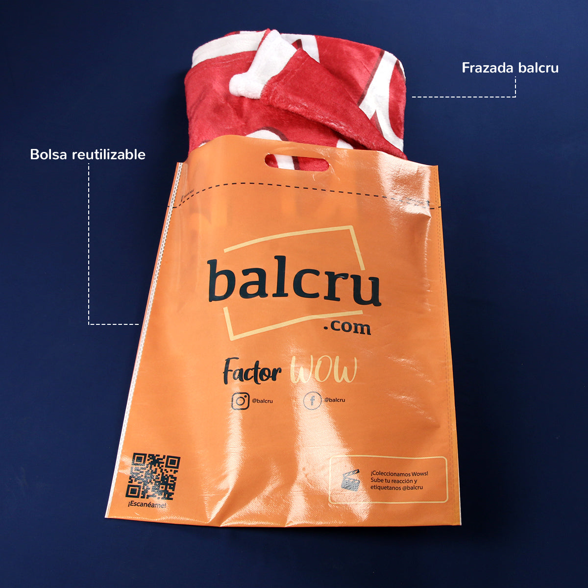 Cobija frazada para bebé personalizable