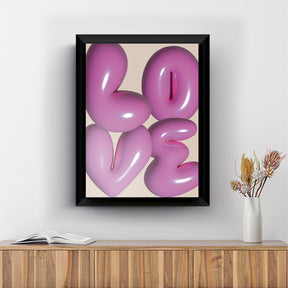 Cuadro decorativo Bubble Love