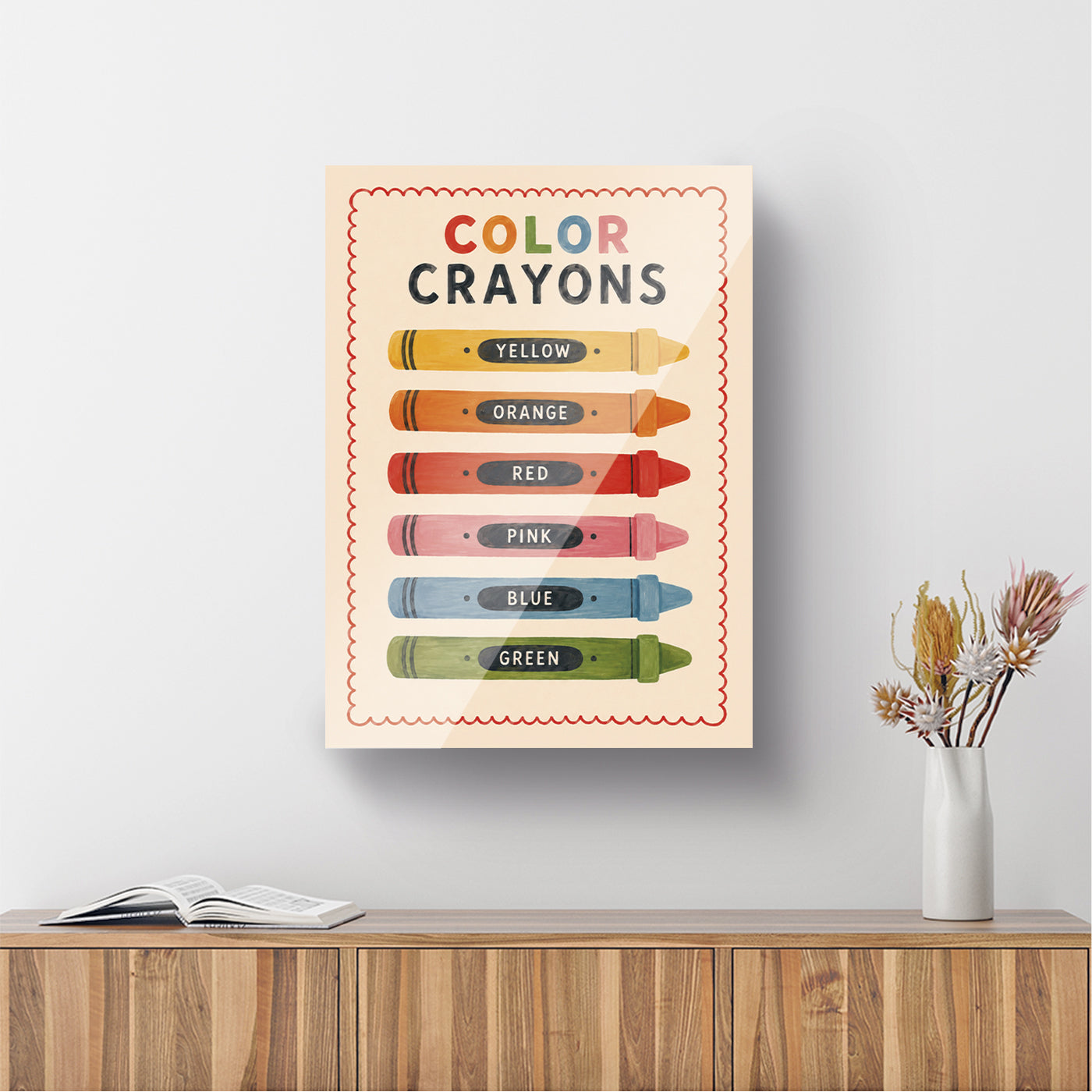 Cuadro decorativo Color Crayons
