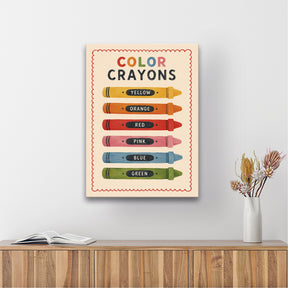 Cuadro decorativo Color Crayons