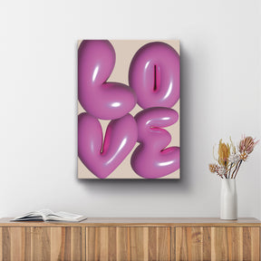 Cuadro decorativo Bubble Love