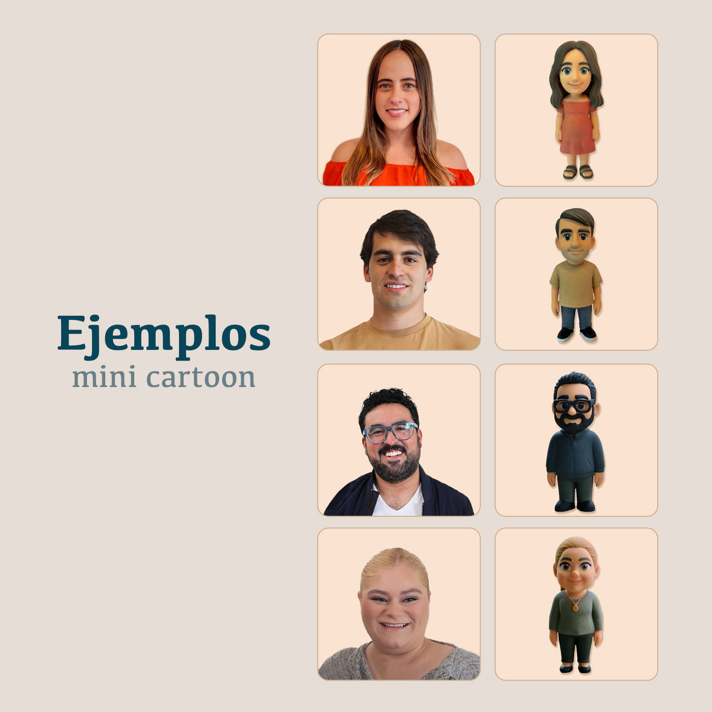 Mini Cartoon personalizable