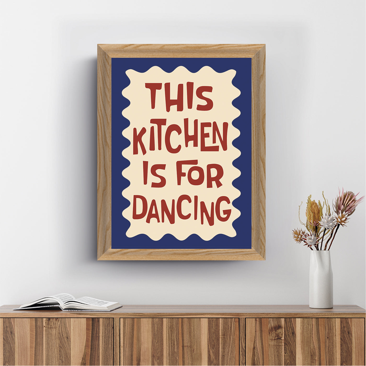 Cuadro decorativo This kitchen is for dancing