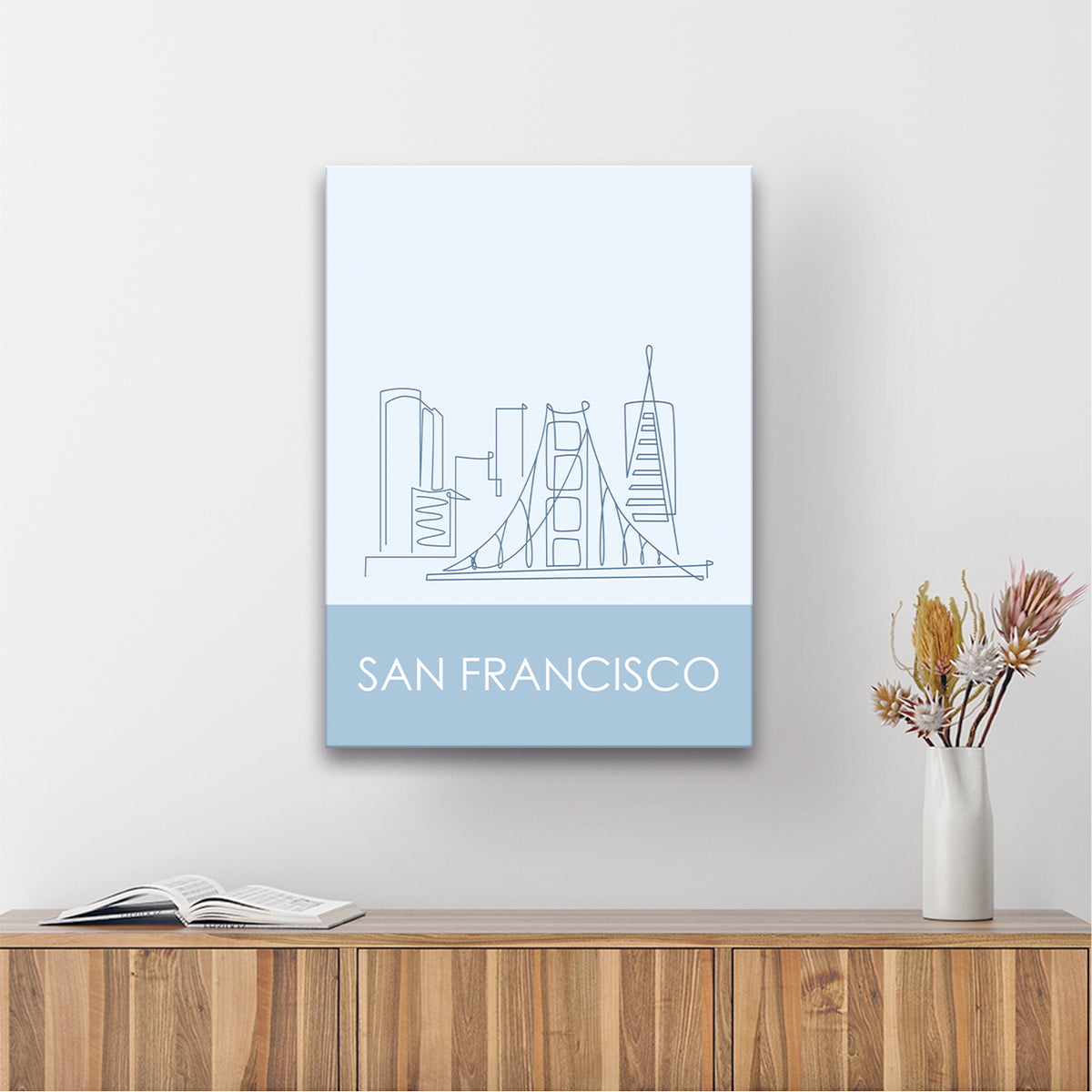 Cuadro acrílico - San francisco balcru #Tipo_Canvas