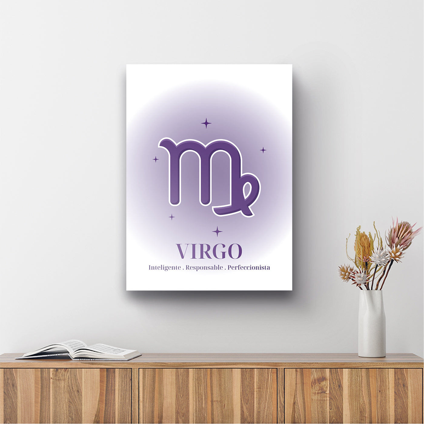 Cuadro decorativo Signo Virgo