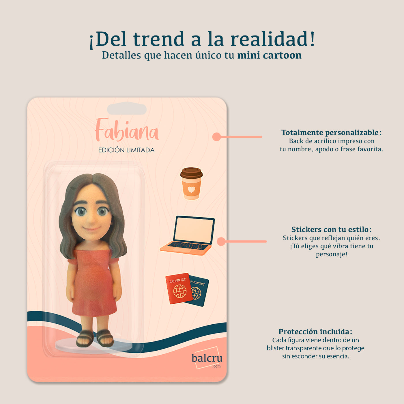 Mini Cartoon personalizable