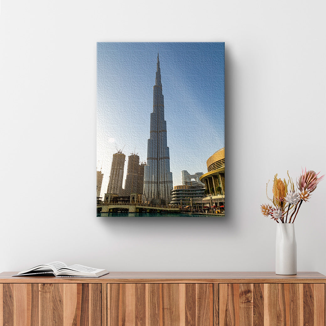 Cuadro acrílico Burj Khalifa Erick Santos - balcru #Tipo_Canvas