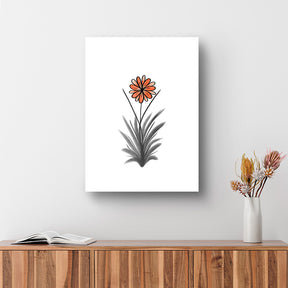 Cuadro Flores minimalistas