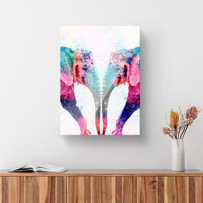 Cuadro decorativo Dos elefantes