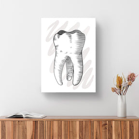 Cuadro de Tooth illustration