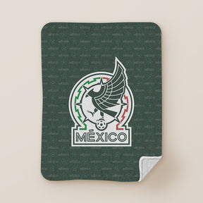 Cobija frazada escudo Selección Nacional de México