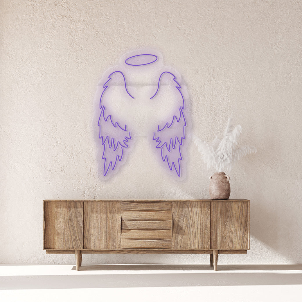 Angel Wings Neón - balcru #color_morado