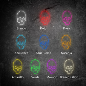 Calavera Neón
