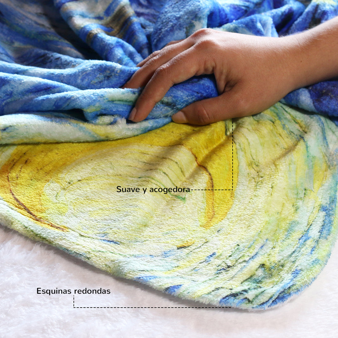 Cobija frazada personalizable navideña – balcru