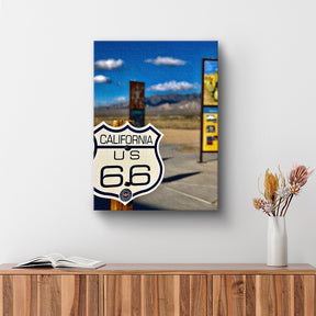 Cuadro decorativo de Route 66
