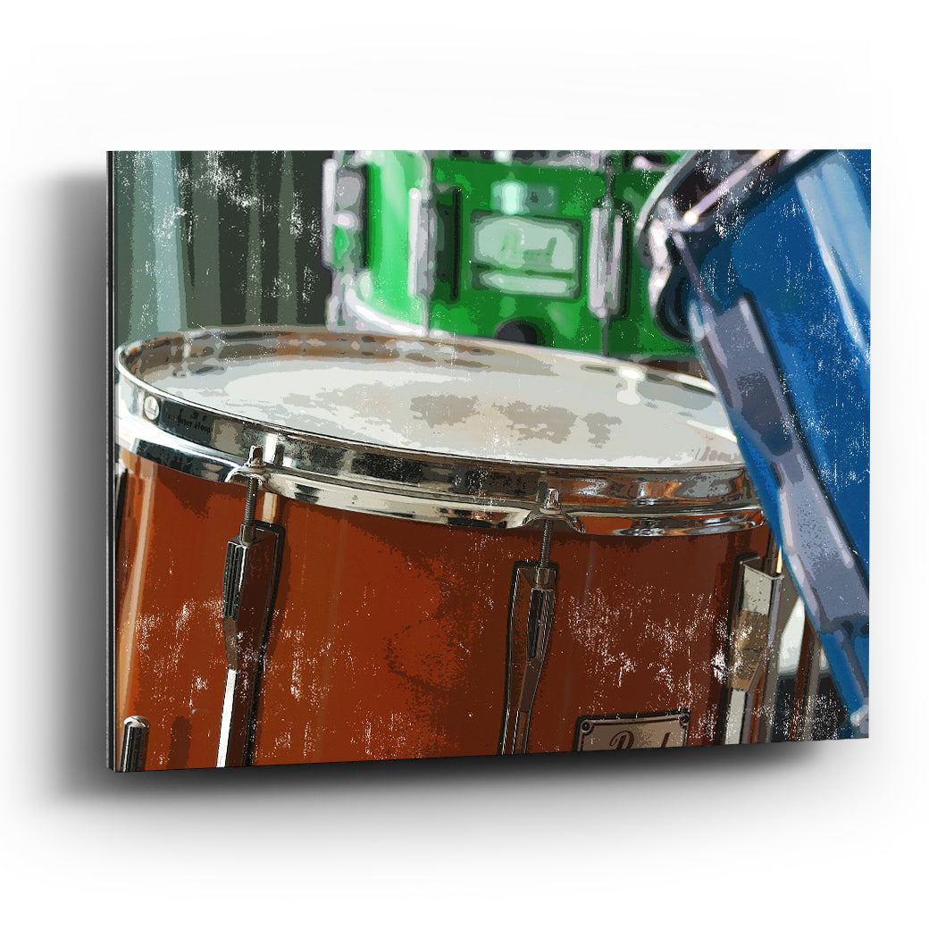 Cuadro aluminio Drums - balcru #Tipo_Aluminio