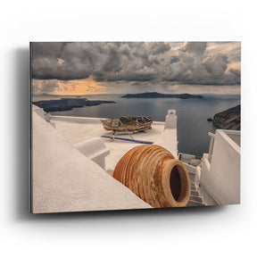 Cuadro decorativo de Santorini