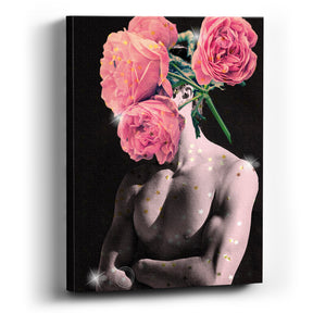 Collage Digital de Boy Flowers