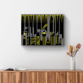 Cuadro de Gotham City Canvas