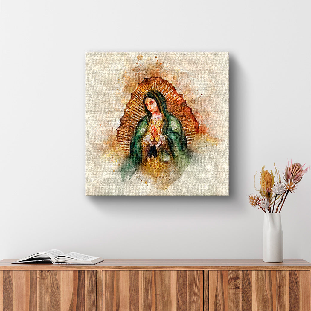 Cuadro canvas Virgen de Guadalupe busto Saas - balcru #Tipo_Canvas