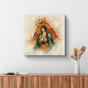 Cuadro de Virgen de Guadalupe busto