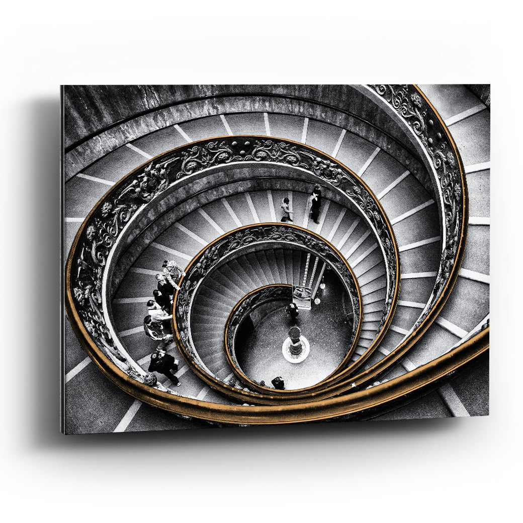 Cuadro aluminio Escaleras vaticano - balcru #Tipo_Aluminio