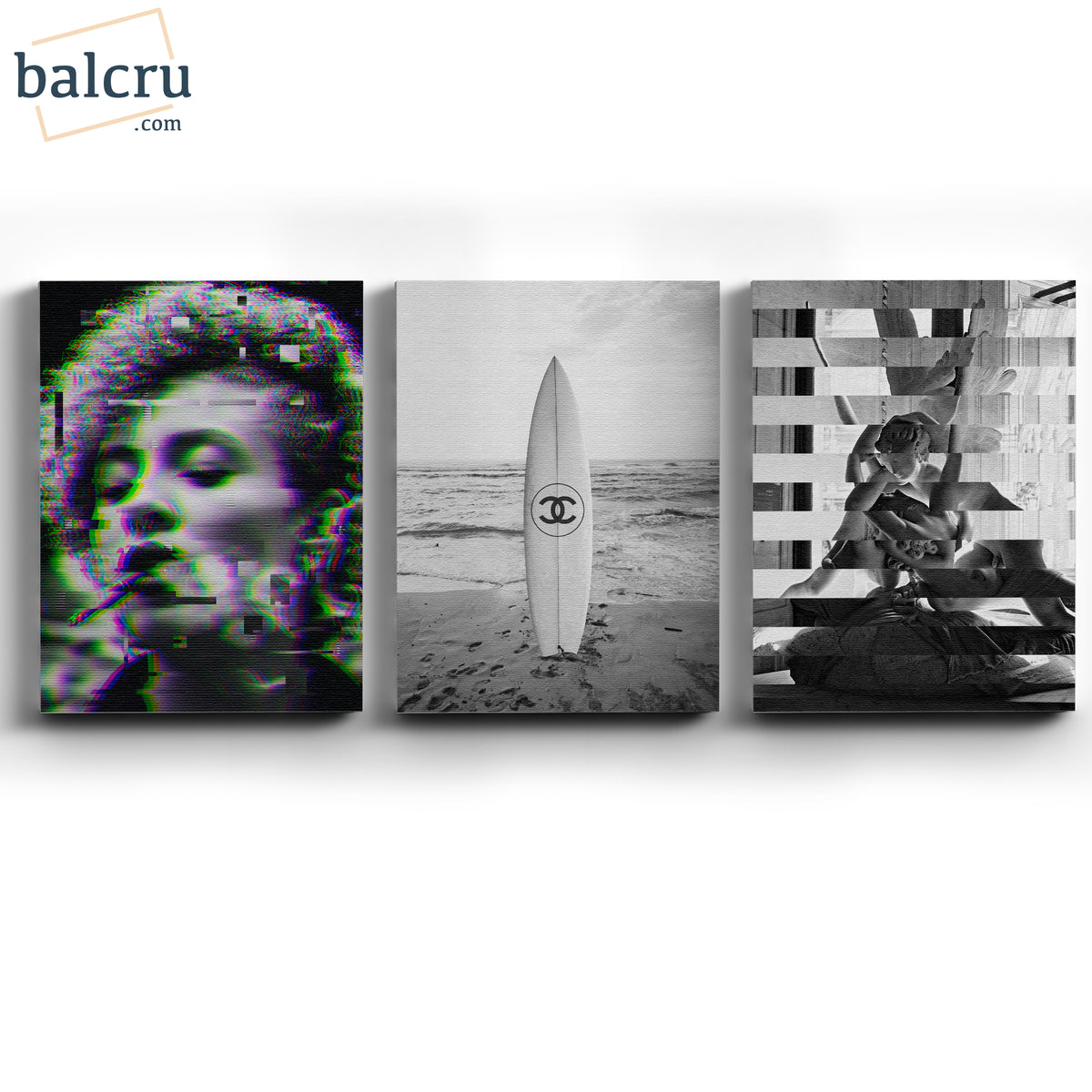 Cuadro Canvas Collage Smoke - balcru #Tipo_Canvas