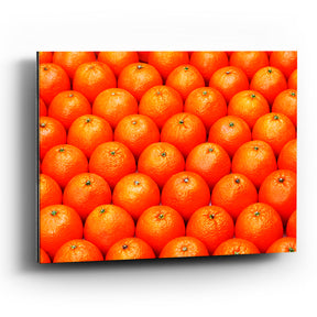 Cuadro de Patrón naranja